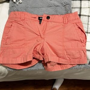 H&M Shorts Coral Colour